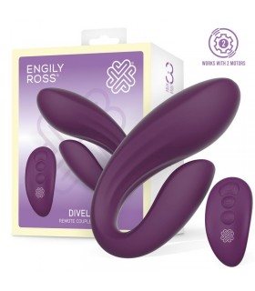 Divel Juguete para Parejas con Control Remoto