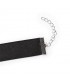 Collar con Lazo y Cascabel 36 cm Negro L