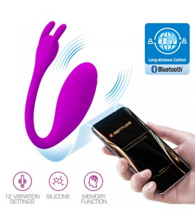 Catalina Huevo Vibrador con APP Rosa