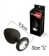 PLUG ANAL NEGRO N49 TRANSP MAI