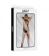 Mila Bodystocking con Capucha y Pechos Abiertos