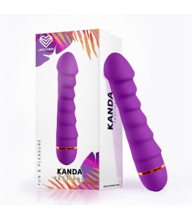 Kanda Vibrador Silicona Púrpura