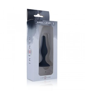 PLUG ANAL NEGRO 11.5CM LEVEL2 INTENSE