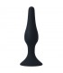 PLUG ANAL NEGRO 15.5CM LEVEL4 INTENSE