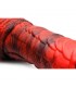 Fire Dragon Red Scaly Dildo Dragón