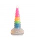 Dildo Luminiscente Rainbow Brilla en la Oscuridad