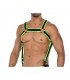 H4RNESS05 Arnés de Pecho Neon Verde Talla Única