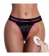 Braguitas con Vibración Printed Panties 28-33 Negro