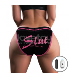 Braguitas Printed Panties 34-38 Negro