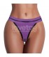 Braguitas con Vibración Printed Panties 34-38 Lila