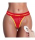 Brauitas con Vibración Printed Panties 34-38 rojo