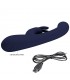 Lamar Vibrador Punto-G Azul Oscuro