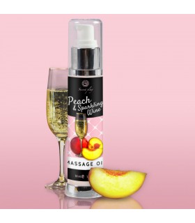 ACEITE MASAJE MELOCOTÓN&CAVA 50ML SECRET
