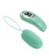 Mina Huevo Vibrador con Control Remoto Pantalla Digital Verd