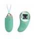 Mina Huevo Vibrador con Control Remoto Pantalla Digital Verd