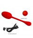 Knucker Huevo Vibrador Rojo