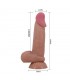 Dildo Realista con Piel Deslizante 19.4 cm caramelo