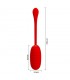 Kirk Huevo Vibrador Rojo