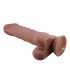 Dildo Realista Piel Deslizante 24 cm caramelo