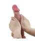 Dildo Realista Piel Deslizante 24 cm caramelo