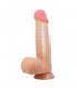 Dildo Realista Piel Deslizante 21.8 cm natural