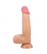 Dildo Realista Piel Deslizante 21.8 cm natural