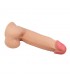Dildo Realista Piel Deslizante 21.8 cm natural