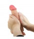 Dildo Realista Piel Deslizante 21.8 cm natural