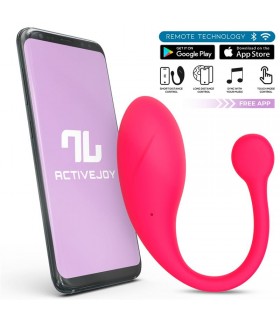 HUEVO VIBRADOR BULBY APP ROSA