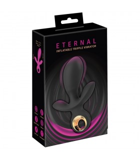 VIBRADOR ETERNAL INFLABLE TRIPLE ESTIMULACION