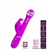 Vibrador con Thrusting y Bolas Rotatorias Dejon Rosa