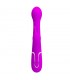Vibrador con Thrusting y Bolas Rotatorias Dejon Rosa