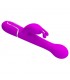Vibrador con Thrusting y Bolas Rotatorias Dejon Rosa