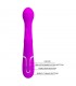 Vibrador con Thrusting y Bolas Rotatorias Dejon Rosa