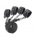 KIT ATADURAS CAMA BLACK SHADOW INTOYOU