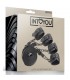 KIT ATADURAS CAMA BLACK SHADOW INTOYOU
