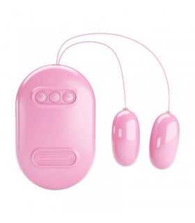 Fun Box Balas Vibradoras con Control Remoto Rosa