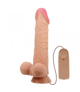 Vibrador Realista Control Remoto, Doble Densidad y Piel Desl
