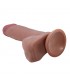 Dildo con Piel Deslizante 20.5 cm