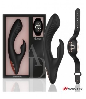VIBRADOR ANNES RABBIT NEGRO C.REMOTO WATCHME
