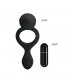 Pretty Love Anillo Vibrador Ethel Color Negro