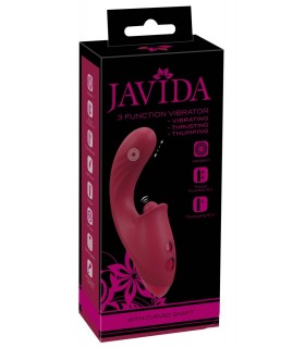 VIBRADOR JAVIDA CURVED 3 FUNCIONES RABBIT