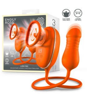 Lizer Pro Estimulador con Lengua Oscilante, Bomba de Vacio y