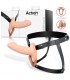 Arnés Strap-On con Dildo Hueco Silicona Premium Talla S