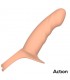Arnés Strap-On con Dildo Hueco Silicona Premium Talla S