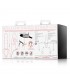 Arnés Strap-On con Dildo Hueco Silicona Premium Talla S