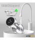 Dimpor Plug Anal Cromado con Vibración USB Magnético Talla L