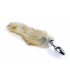 PLUG ANAL COLA ZORRO MARRON 35CM
