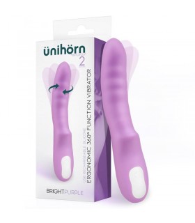 VIBRADOR ROT BRIGHPURPLE UNIHORN
