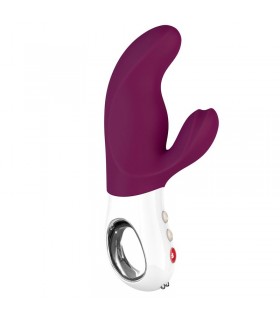 Vibrador para el Punto G Miss Bi Grape and White